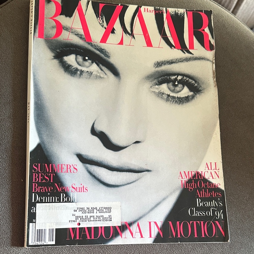 Magazine 1994 Bazaar Madonna